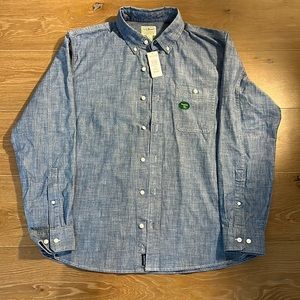 BRAND NEW L.L. Bean Chambray Shirt